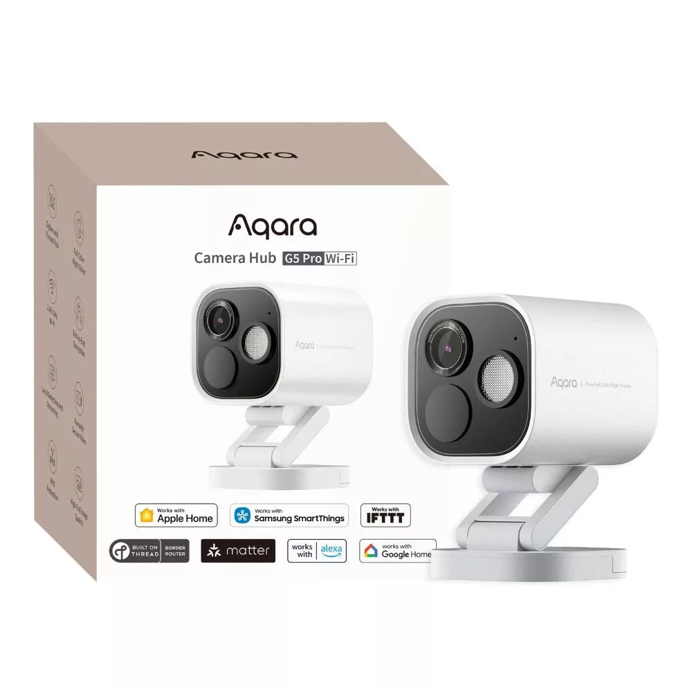 Aqara Camera Hub G5 Pro (Wi-Fi različica, bela/črna)