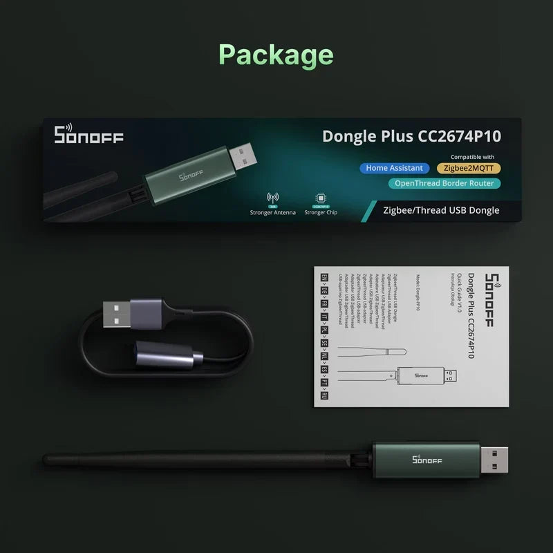 SONOFF Dongle Plus 2674P10 – adapter, Zigbee, Matter over Thread, USB (Dongle-PP10)