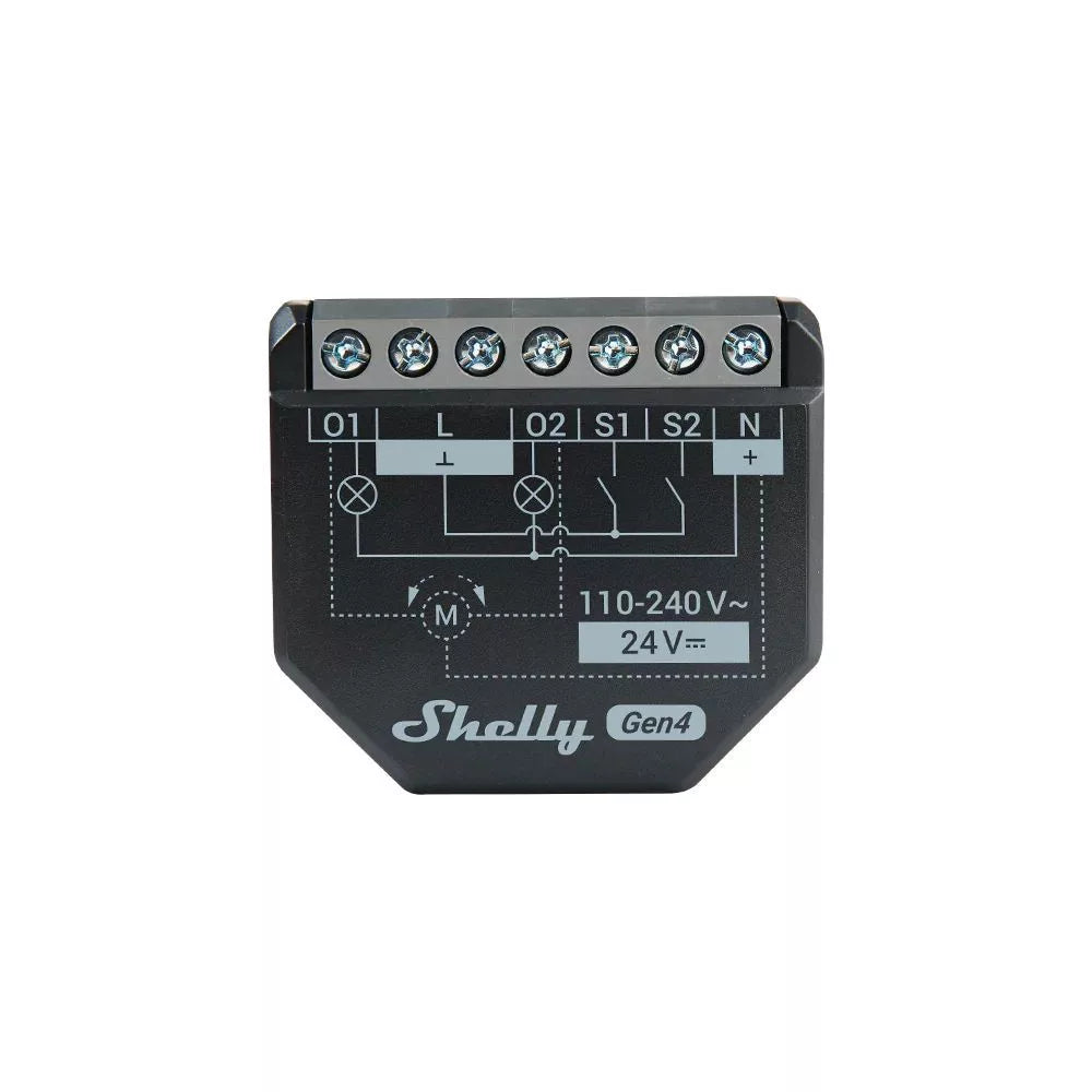Shelly 2PM Gen4 dvokanalni Wi-Fi + Bluetooth