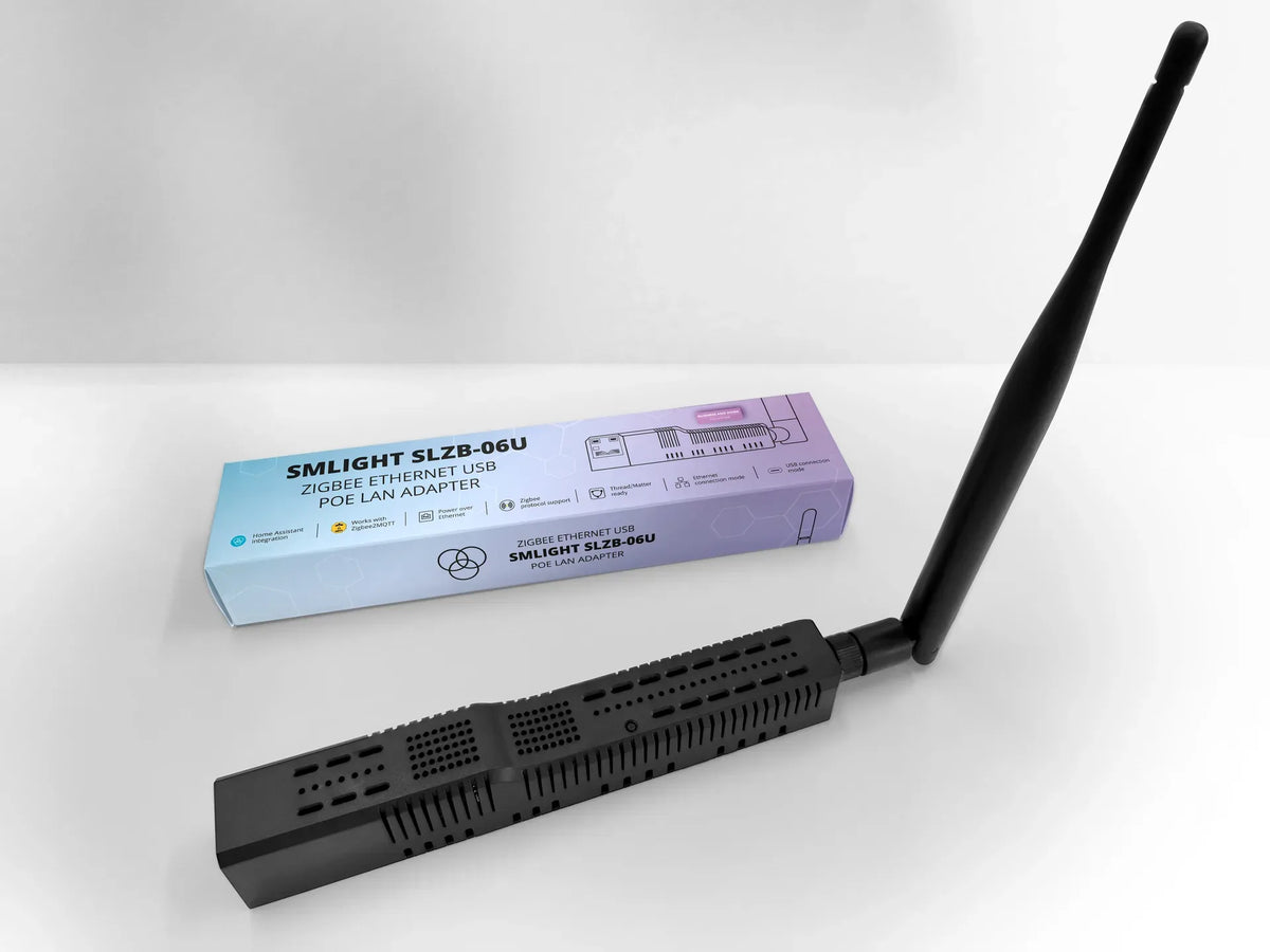 SMLIGHT SLZB-06p10U – adapter, Zigbee, Ethernet, PoE, USB, Wi-Fi, Thread, Matter