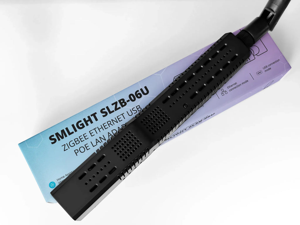 SMLIGHT SLZB-06p10U – adapter, Zigbee, Ethernet, PoE, USB, Wi-Fi, Thread, Matter