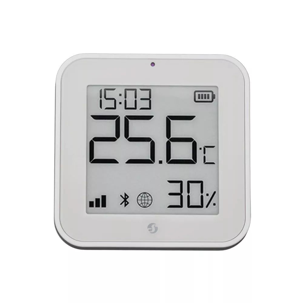 Shelly BLU H&T Display ZB – Temperature, humidity, and light sensor with an e-paper display