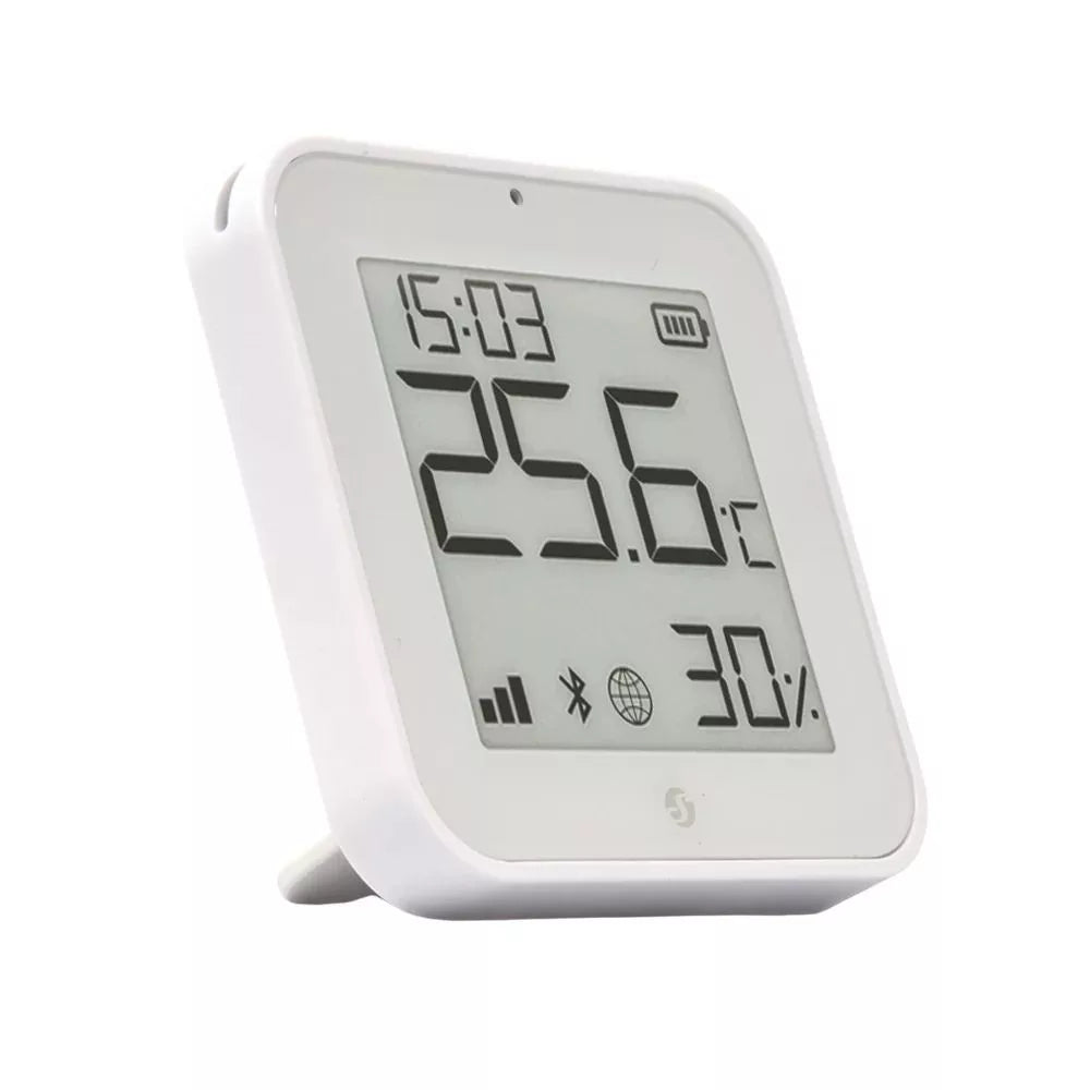 Shelly BLU H&T Display ZB – Temperature, humidity, and light sensor with an e-paper display