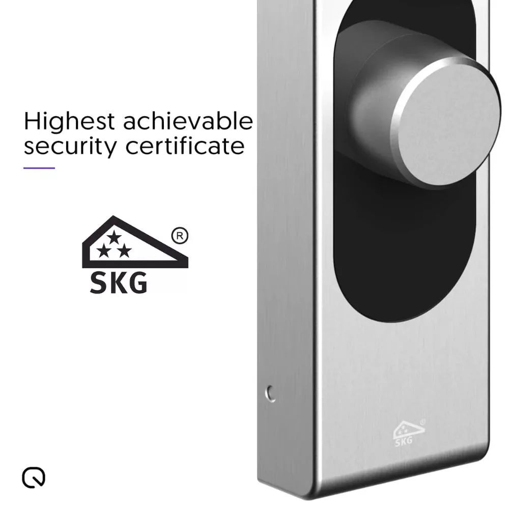 Shelly LOQED Smart Wi-Fi + Bluetooth Touch Lock, Silver Version