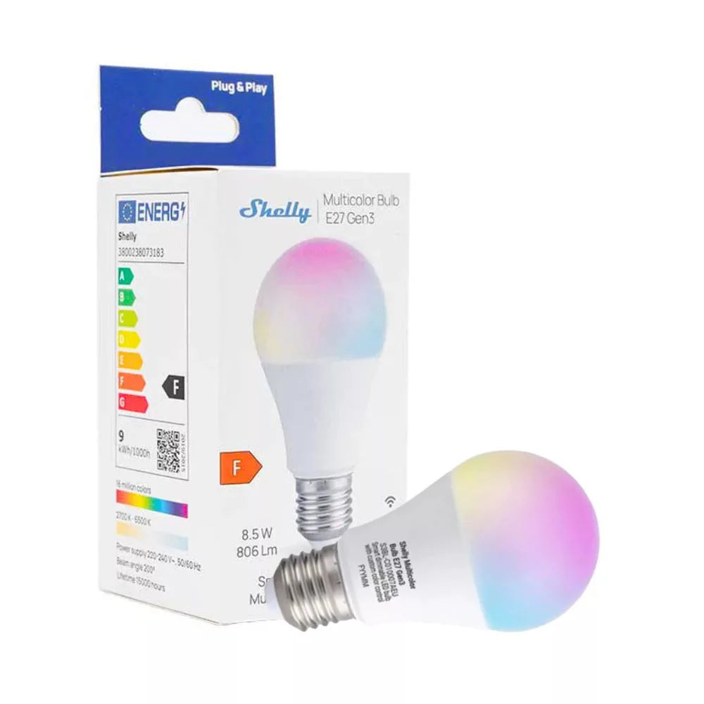 Shelly Multicolor Bulb E27 Gen3