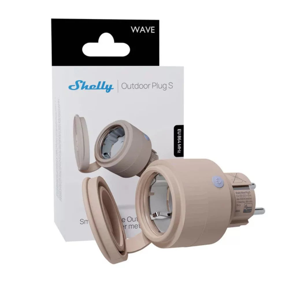 Shelly Wave Outdoor Plug S LR – Power measuring socket
