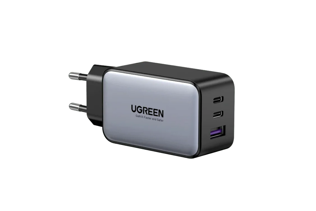 UGREEN Nexode 65W USB C GaN Charger - 3 Ports Wall Charger