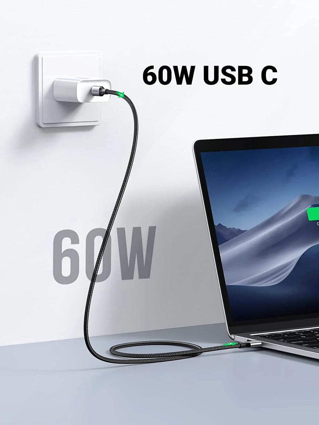 UGREEN USB C to USB C Cable 60W (1m)
