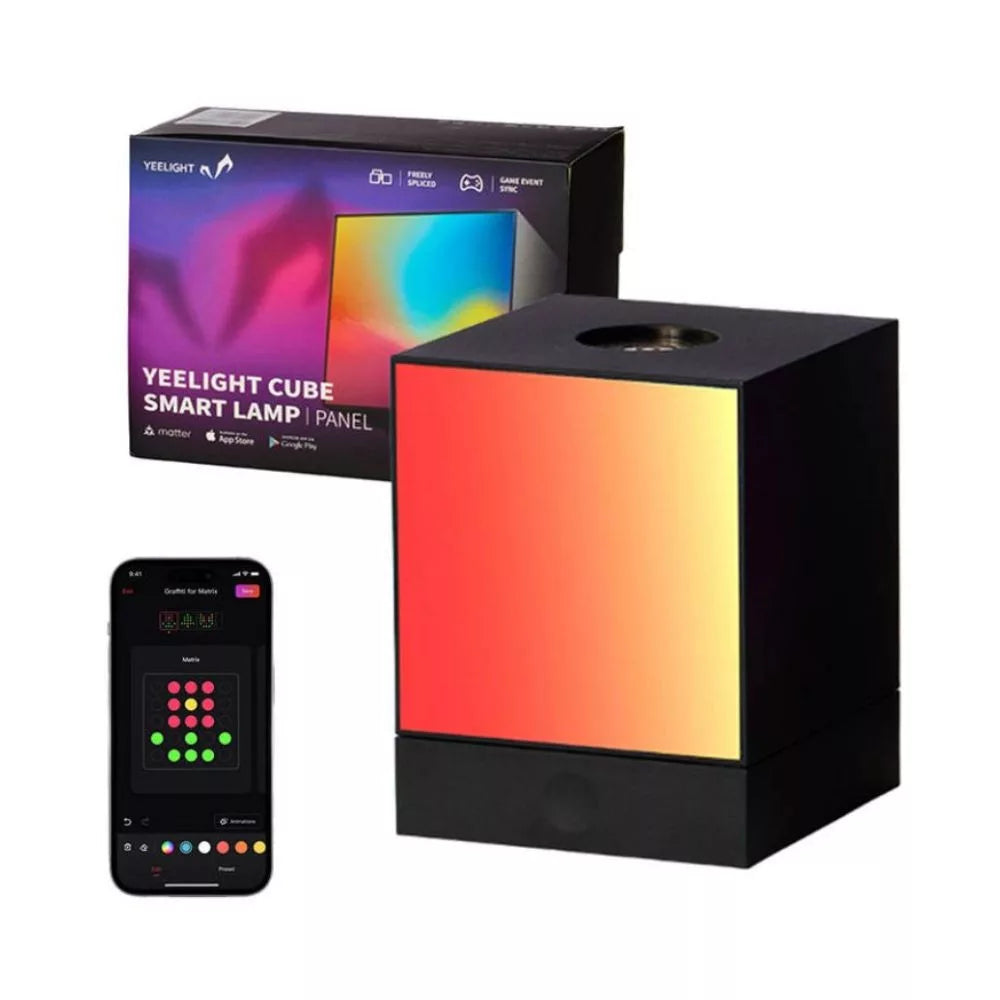Yeelight Cube Smart Lamp - PANEL Base, RGB LED lamp for gamers and decoration - base module